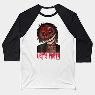 Zombie Halloween Baseball T-Shirt